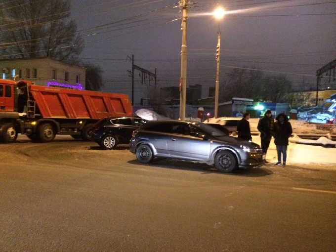 В Саратове столкнулись два «Опеля»