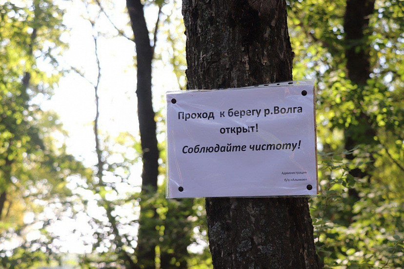 Под Саратовом платный пляж вернули в собственность муниципалитета