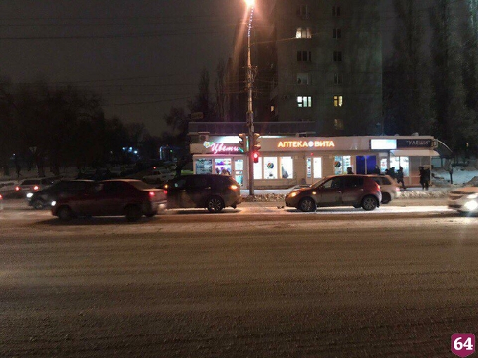 Массовое ДТП стало причиной большой пробки на Чернышевского