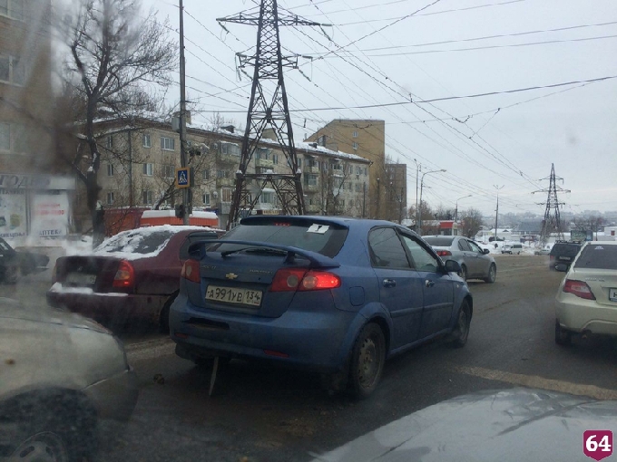 Авария спровоцировала крупную пробку на СХИ