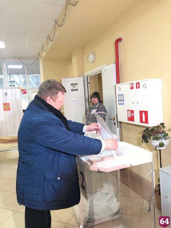 Панков отметил активность избирателей в Балакове