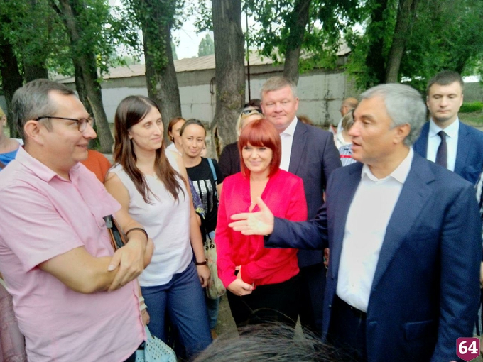 Вячеслав Володин решил вопрос по расширению площадей в саратовской школе 