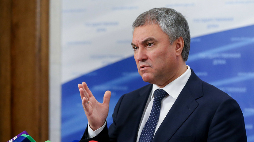 Володин получил 38 тысяч вопросов от жителей перед отчетом Правительства РФ