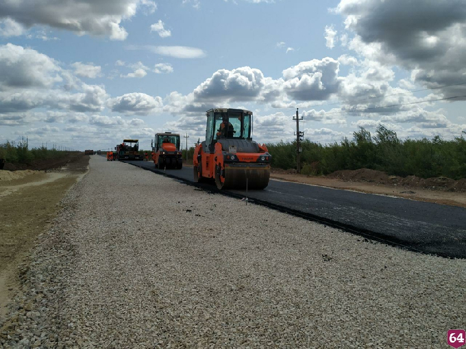 Капремонт 30 км дороги в Озинском районе обещают сделать до конца года 