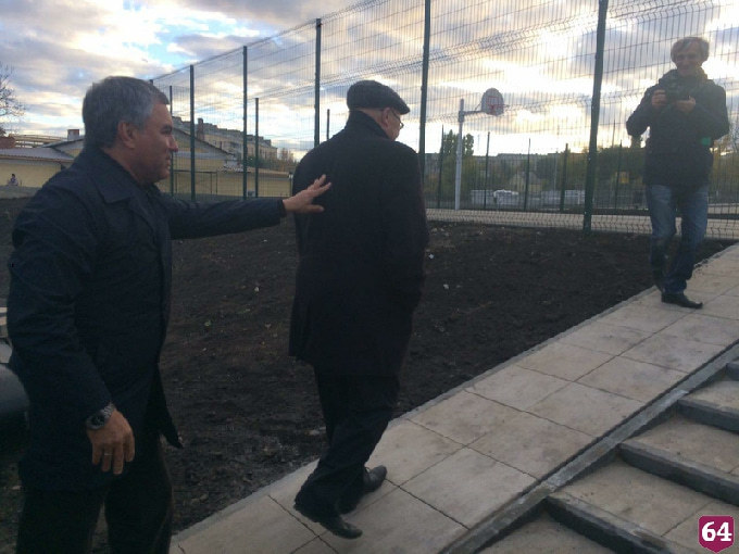 Володин указал на просчеты в реконструкции парка Вольска