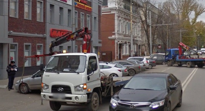 ГИБДД прокомментировала вопрос эвакуации автомобилей в Саратове