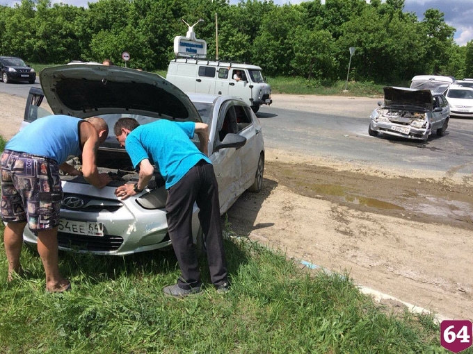 В Саратове в ДТП пострадали 2 женщины с годовалым ребенком