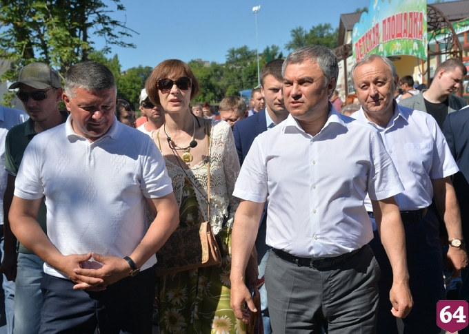 Реконструированный парк Вольска жители назвали лицом города