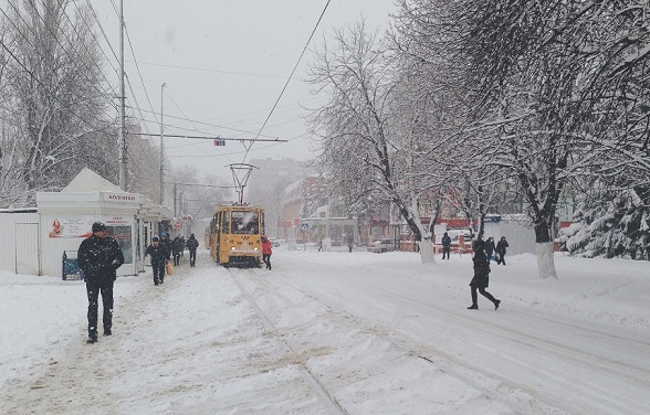 В Саратовской области усилится ветер и пройдет сильный снег 