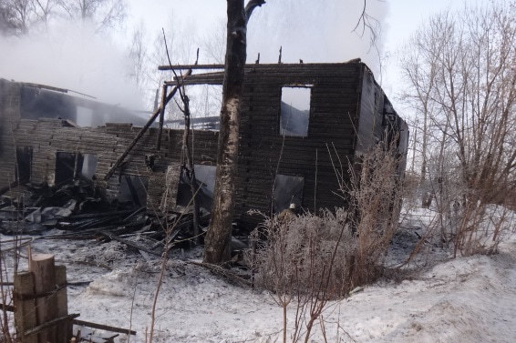 В расселенном доме на Киевской нашли обгоревший труп