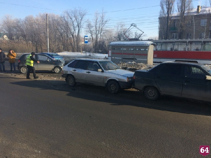 В районе Молочки произошло тройное ДТП 