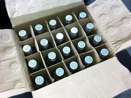 Саратовец перед Новым годом украл из магазина ящик водки 