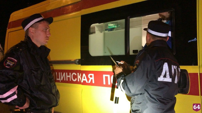 В аварии под Саратовом погибли двое мужчин