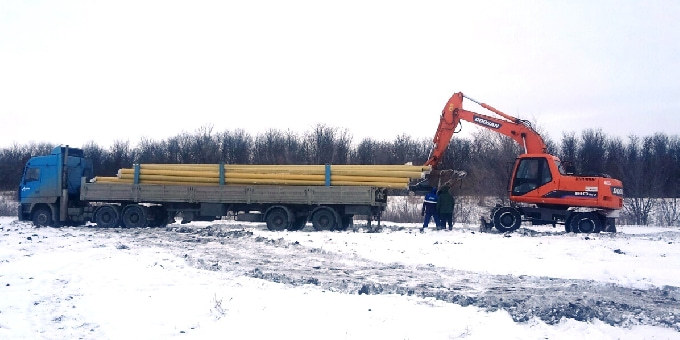 В новом саратовском аэропорту построили 2 км газопровода 