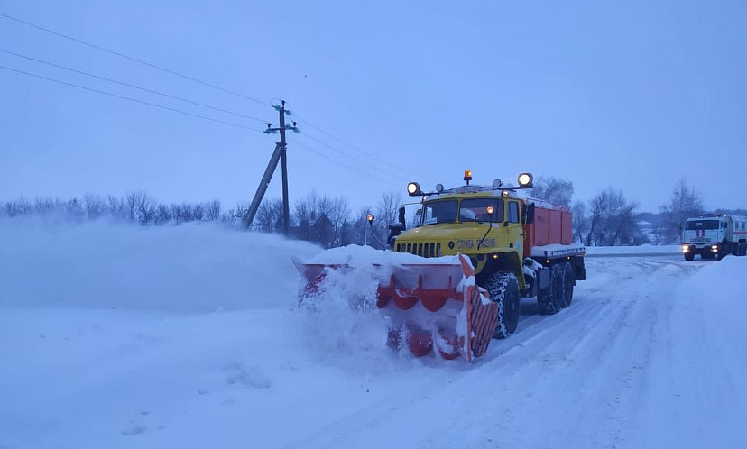 В Саратовской области из-за непогоды перекрыты 25 дорог