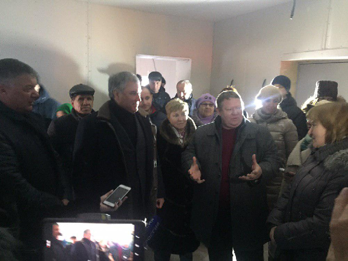 Володин потребовал сделать современным реконструируемый детсад в Тепловке
