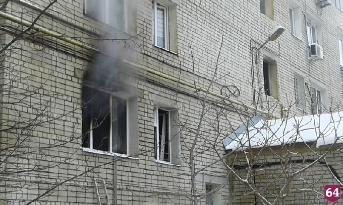 Ребенок спас родственников на пожаре в центре Саратова 