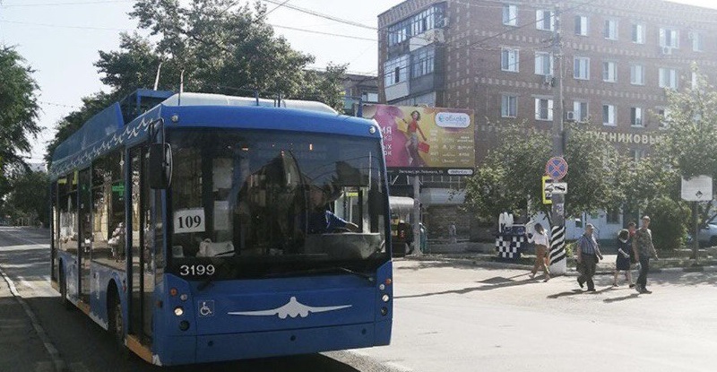 В Энгельсе школьника без денег высадили из троллейбуса в дождь 
