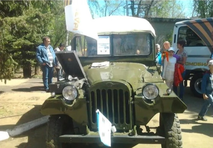 В Саратовской области продают раритетный фронтовой автомобиль