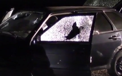 Появилось видео с места расстрела террористов под Саратовом
