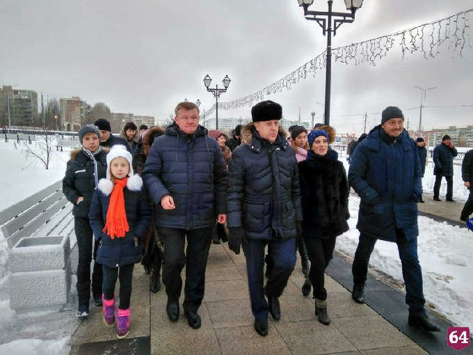 Жители Солнечного собираются встречать Новый год на бульваре Героев Отечества 