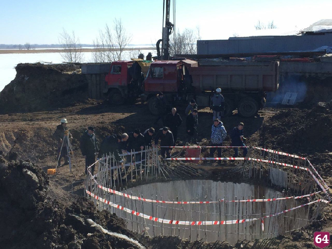 В аэропорту «Гагарин» завершают строительство водозабора