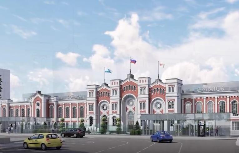 В Саратове первый этап строительства вокзала завершат в сентябре 