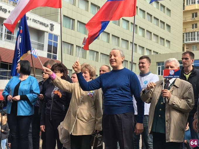 В Саратове 20 тысяч человек приняли участие в Первомайском шествии