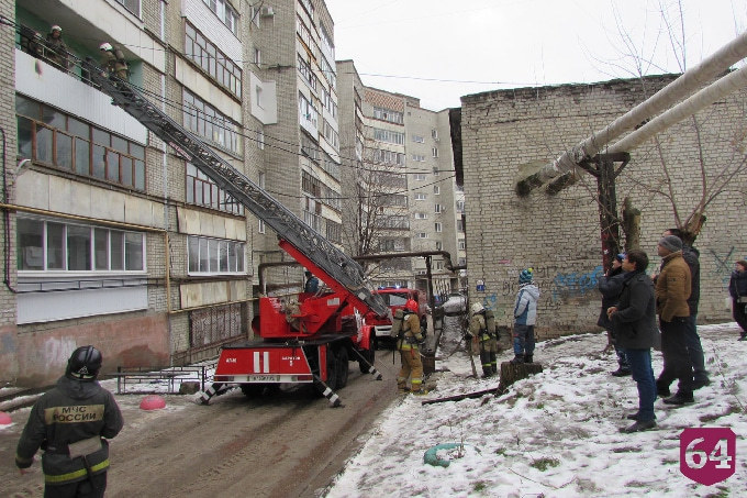 В высотке на 2-м Московском проезде горела лоджия