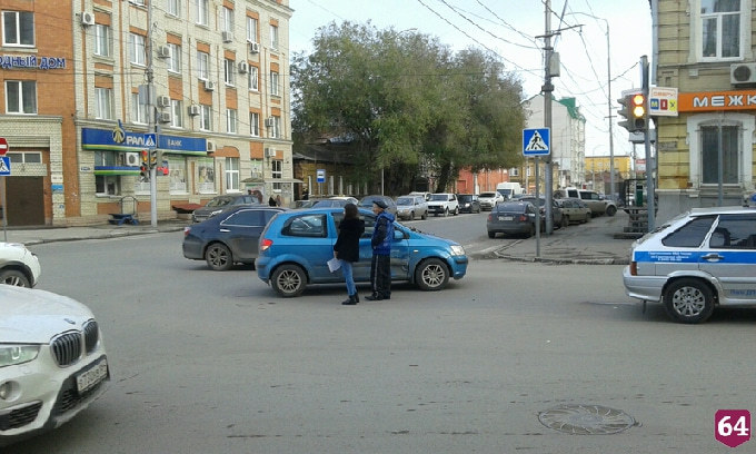 Участнице ДТП на Вольской потребовалась госпитализация