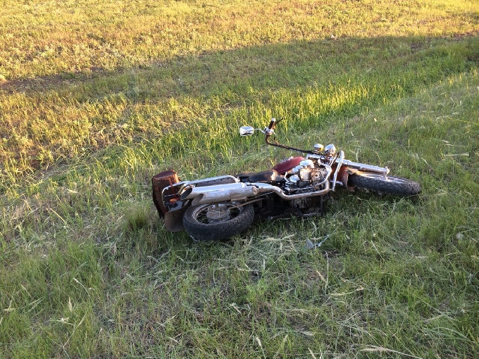В Саратове отец с сыном разбились на мотоцикле