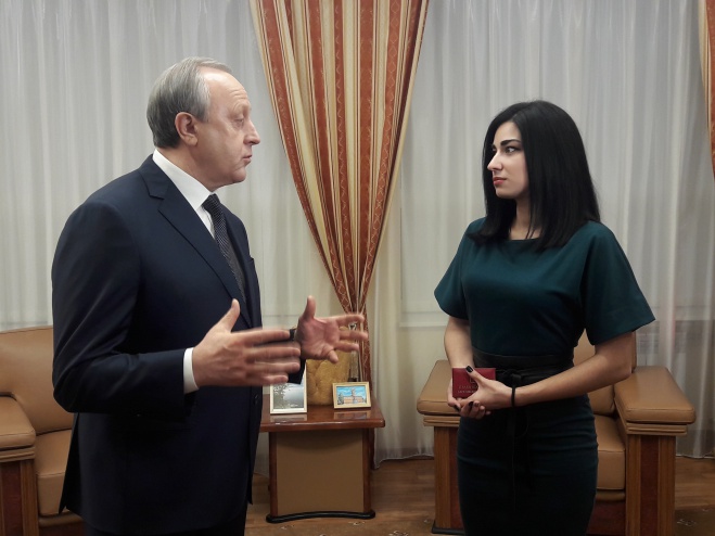 Советник губернатора пообещала оправдать возложенные на нее надежды 