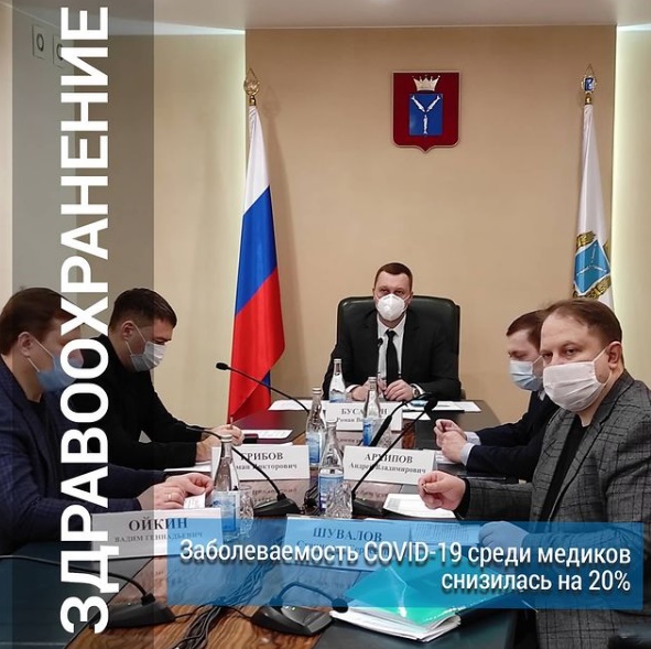 Заболеваемость саратовских медиков COVID-19 снизилась на 20%