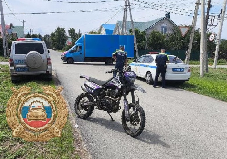 В Саратовской области покалечился подросток на питбайке