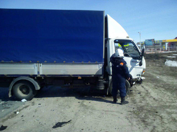 Водитель «Лады» получил травму головы в ДТП у автозаправки