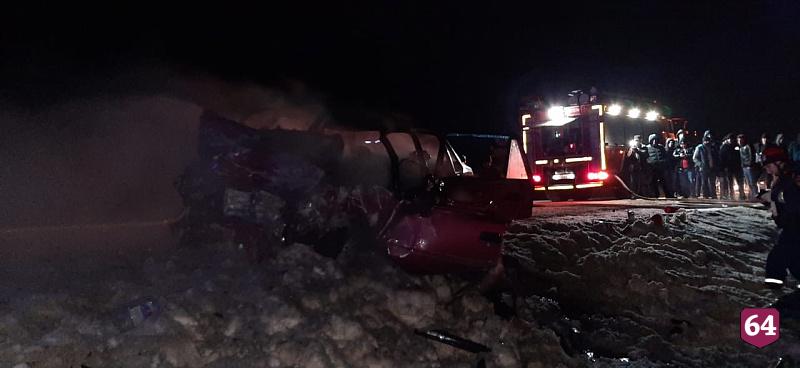 Установлены личности 4 сгоревших в ДТП под Саратовом