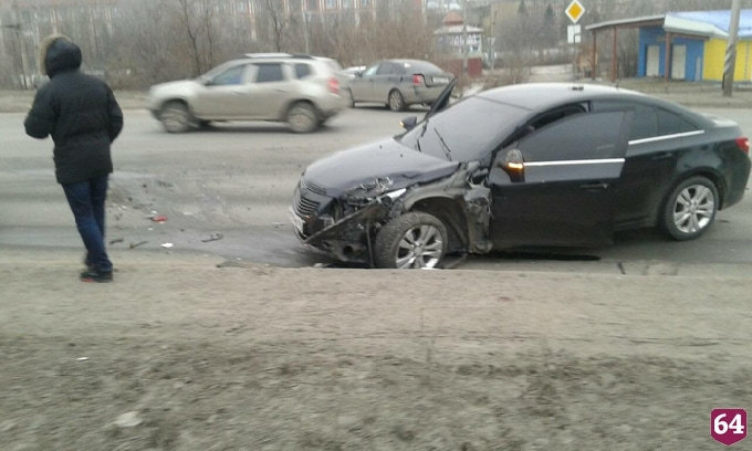 Водитель разбил голову в ДТП с иномаркой