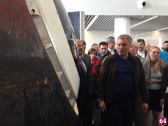 Володин призвал развивать инфраструктуру аэропорта «Гагарин»