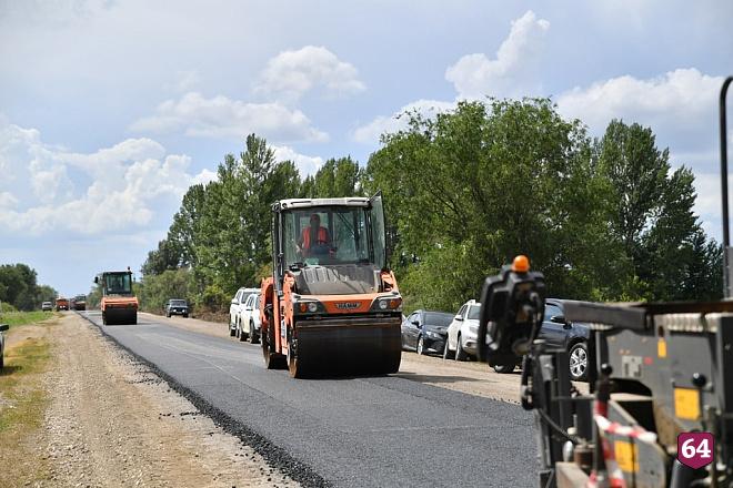 В Саратовской области отремонтируют 11-километровый участок трассы
