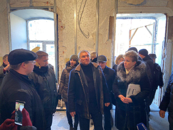 Володин отметил, что потерял музей Петровска во время ремонта