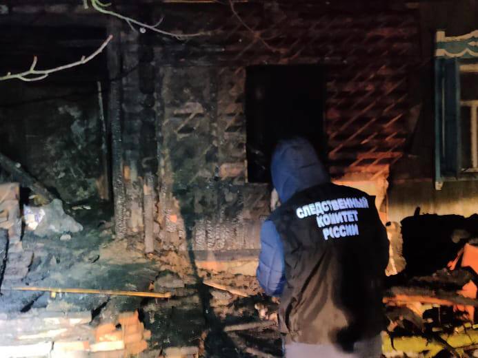 Под Саратовом мужчина погиб на пожаре 