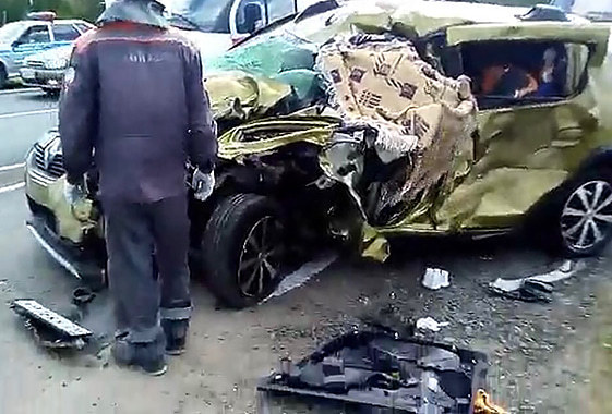 Стало известно имя погибшего в массовом ДТП под Вольском 