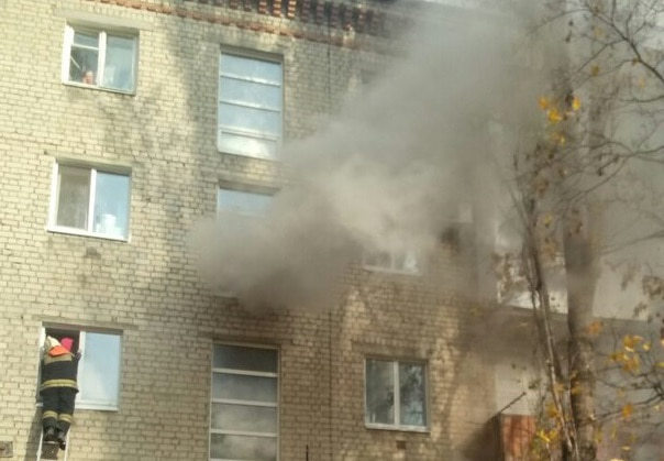 Из горящего дома на Тверской эвакуировали 15 человек
