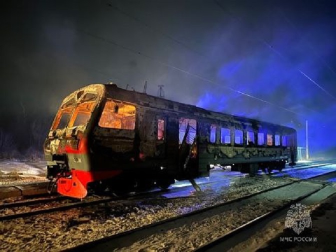 Озвучены подробности пожара на железной дороге под Саратовом