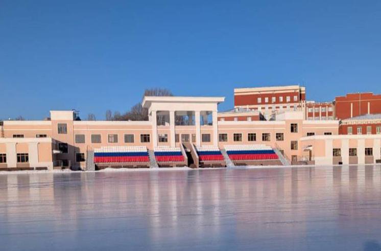 В Саратове открыли каток на стадионе «Спартак» 