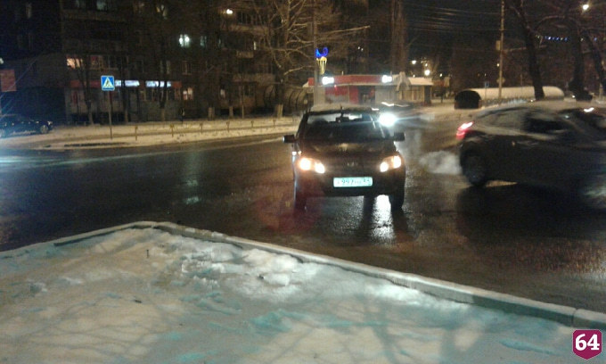 В Саратове девушка попала в больницу после ДТП с иномаркой