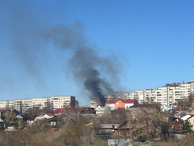 На Некрасова сгорел частный дом 