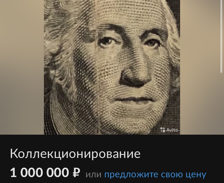 В Саратове за миллион рублей продают доллар