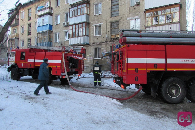 Из горящего дома на Заречной эвакуировали 35 человек