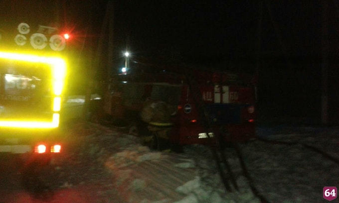 В сгоревшем доме из завалов извлекли труп мужчины